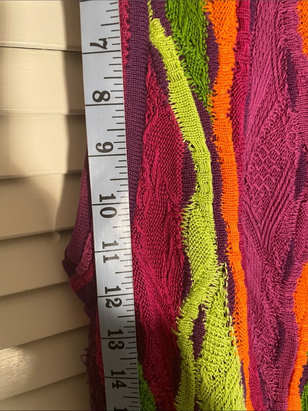 Coogi Australia Vintage Vibrant Color Palette Authentic Vest - Picture 5 of 13